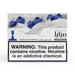 Mazaya Hookah Tobacco - Blueberry with Cream 250 gr