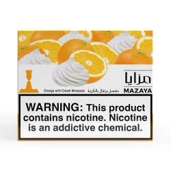 Mazaya Hookah Tobacco - Orange with Cream 250 gr