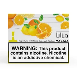 Mazaya Hookah Tobacco - Orange with Lemon and Mint 250 gr
