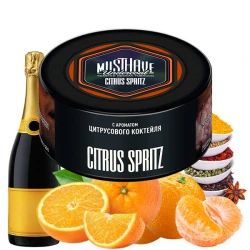 Must Have Hookah Tobacco - Citrus Spritz (Champagne, Orange, Spices & Tangerine) 125 gr