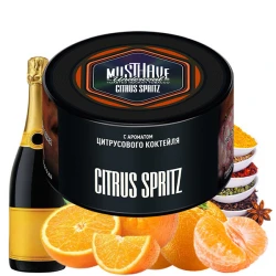 Must Have Hookah Tobacco - Citrus Spritz (Champagne, Orange, Spices & Tangerine) 250 gr