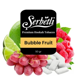 Serbetli Hookah Tobacco - Bubble Fruit 50 gr
