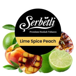 Serbetli Hookah Tobacco - Lime Spice Peach 250 gr
