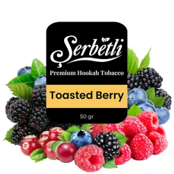Serbetli Hookah Tobacco - Toasted Berry 50 gr