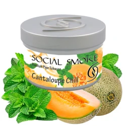 Social Smoke Hookah Tobacco - Cantaloupe Chill 100 gr