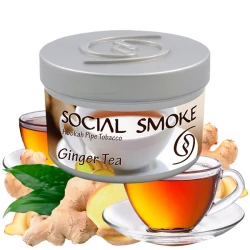 Social Smoke Hookah Tobacco - Ginger Tea 100 gr