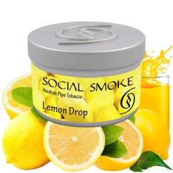 Social Smoke Hookah Tobacco - Lemon Drop (Lemon Juice) 100 gr