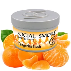 Social Smoke Hookah Tobacco - Tangerine Rush 100 gr