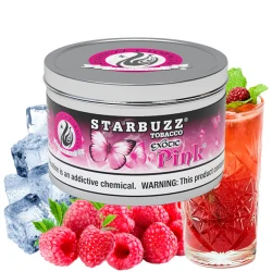Starbuzz Exotic Hookah Tobacco - Pink (Raspberry Lemonade & Ice) 250 gr