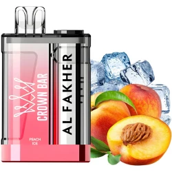 Disposable Pod Crown Bar 9000 Puffs - Peach Ice (5%)