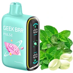 Disposable Pod Geek Bar Pulse Mintz Edition 15000 Puffs - Pepper Mintz (5%)
