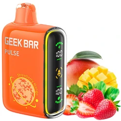 Disposable Pod Geek Bar Pulse Planet Edition 15000 Puffs - Strawberry Mango (5%)