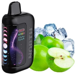 Disposable Pods North Stellar Dark Moon Edition 40000 Puffs - Sour Apple Ice (5%)