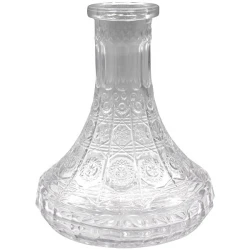 Hookah Base AM Candy Loop Crystal - 9'' (Transparent)
