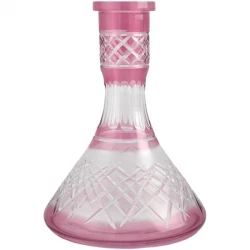 Hookah Base AM Craft Frosty - 10" (Burgundy)