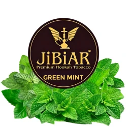 Jibiar Hookah Tobacco - Green Mint 250 gr