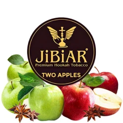 Jibiar Hookah Tobacco - Two Apples 250 gr