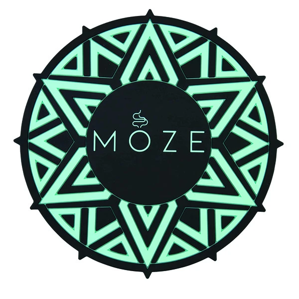Silicone Hookah Mat - Moze (Blue)
