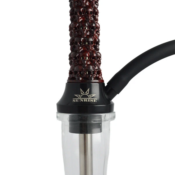 Sunrise Hookah - Windskull (Burgundy)