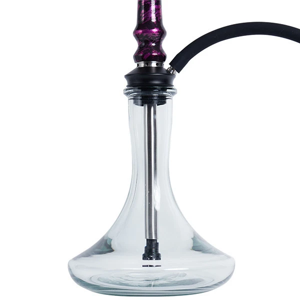 Tiaga Hookah - Astra Amethyst (Black & Pink)