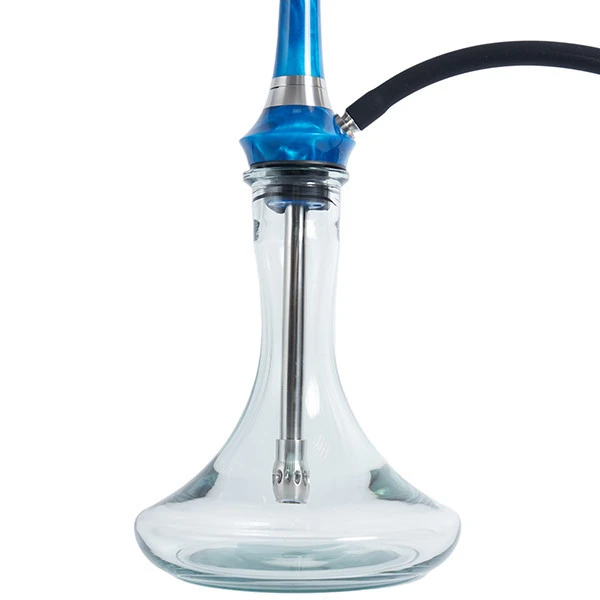 Totem Hookah - Monolit Optima Ocean Blue (Blue & Silver)